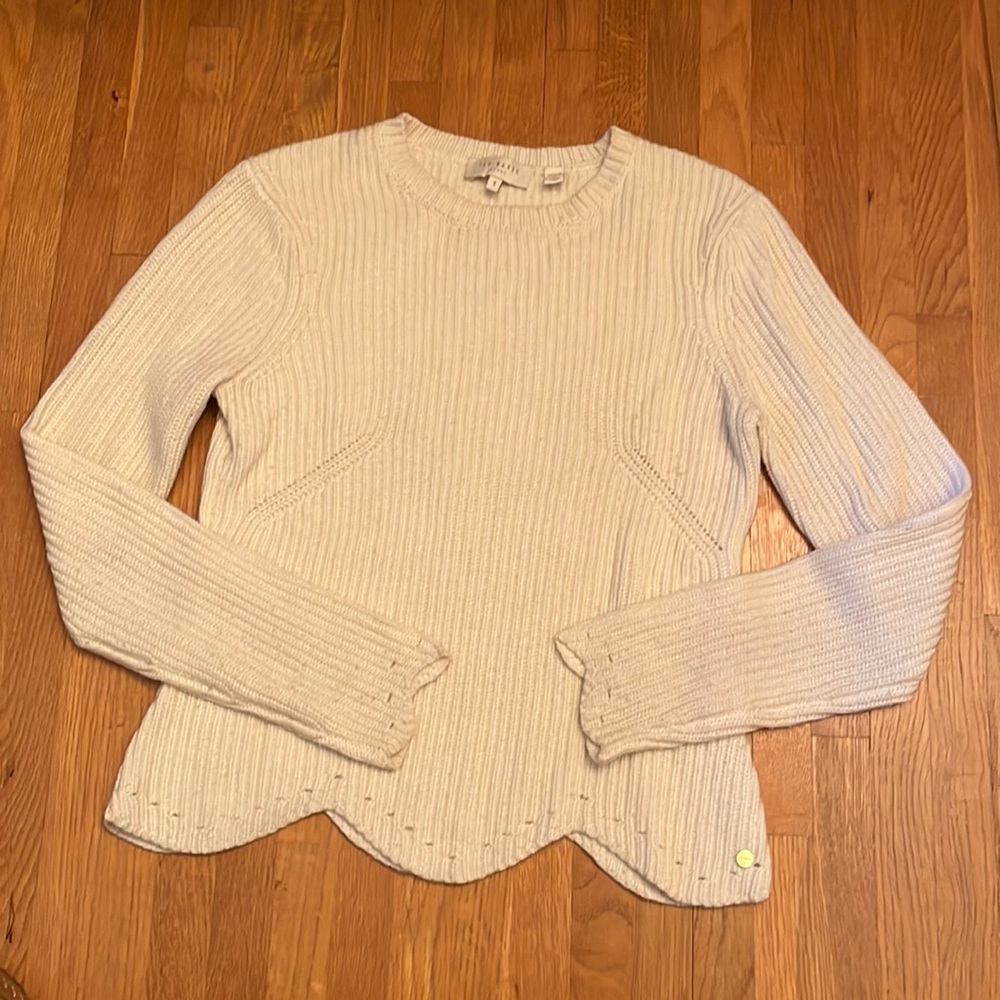 Ted Baker Light Cream Color Sweater - Picture 3 of 9